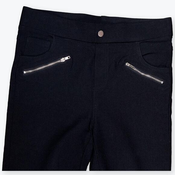 Amaryllis Black Stretch Pants Medium NWOT - Picture 3 of 6